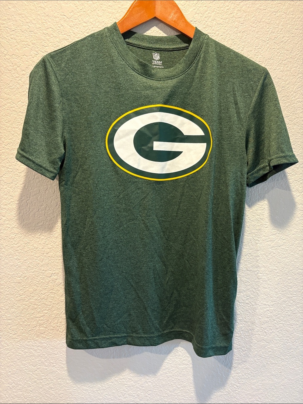 NFL Green Graphic Logo T‑Shirt - Men's Team Tee